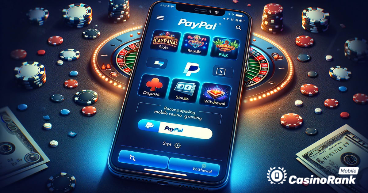 Igranje u PayPal kazinu na mobilnom uređaju