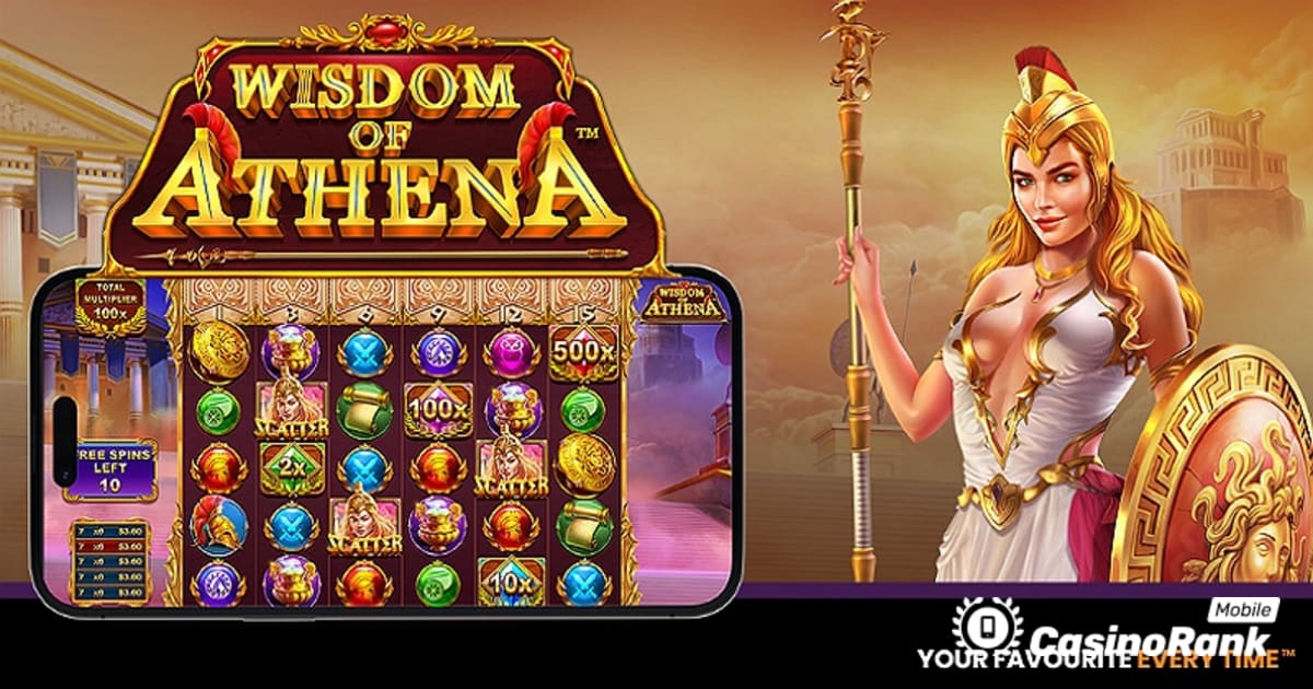 Pragmatic Play uvodi novu Wisdom of Athena slot igru