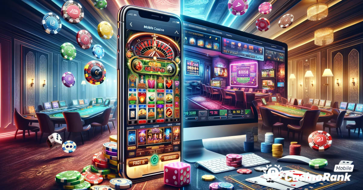 Mobilna kazina vs online kazina: Detaljno poređenje