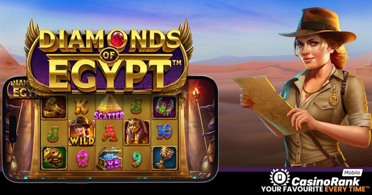 Pragmatic Play pokreće Diamonds of Egypt slot sa 4 uzbudljiva džekpota