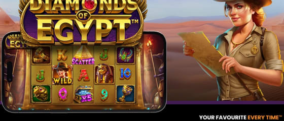 Pragmatic Play pokreće Diamonds of Egypt slot sa 4 uzbudljiva džekpota